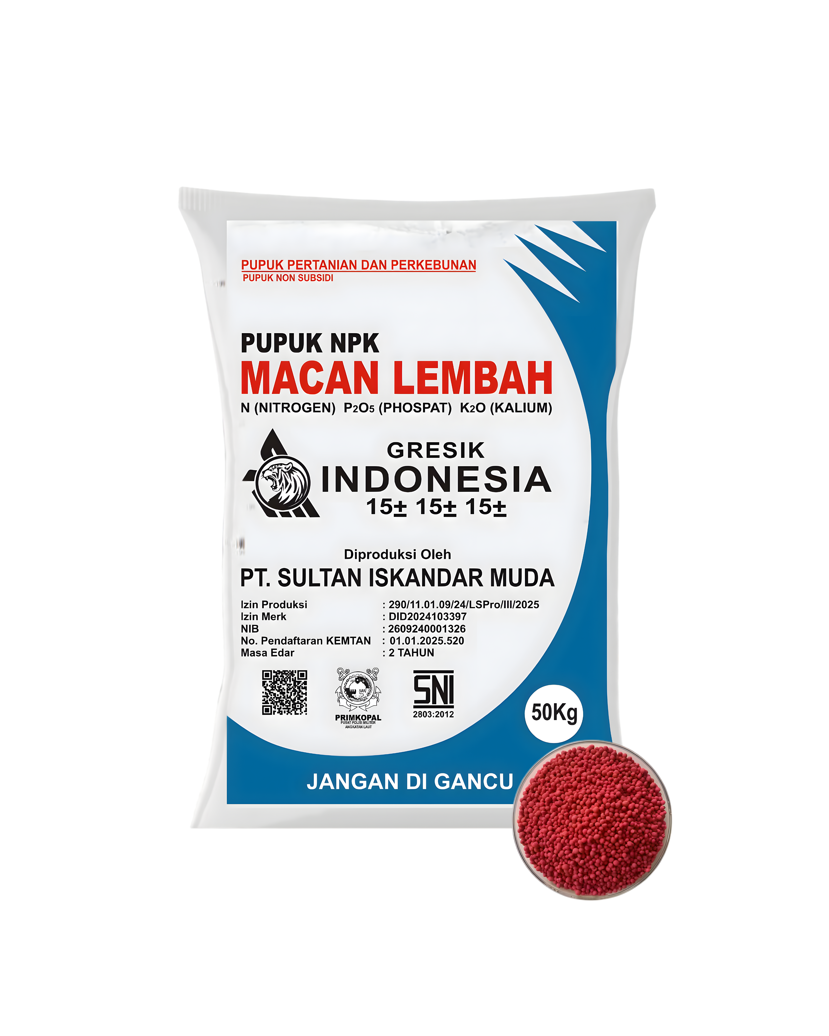 NPK 15-15-15 Macan Lembah